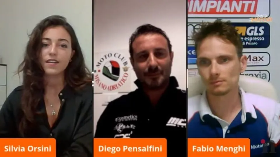 Un momento della diretta
