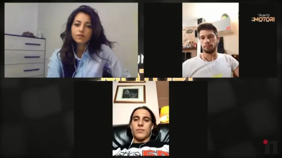 Un momento della diretta
