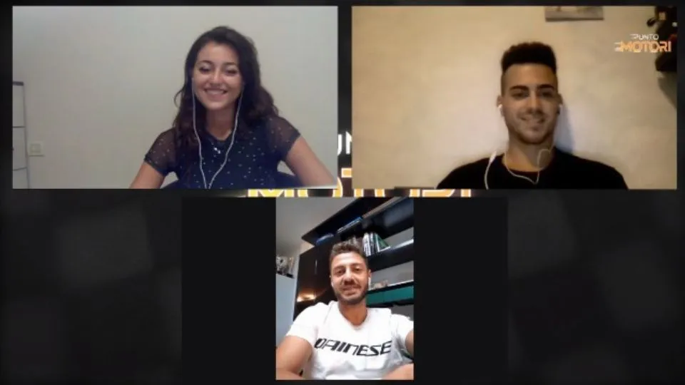 Un momento della diretta