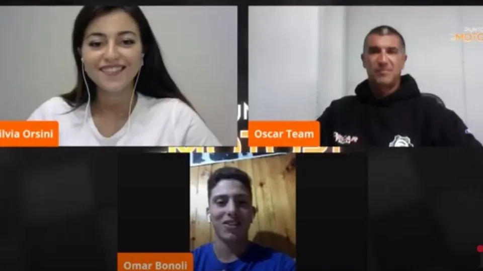Un momento della diretta
