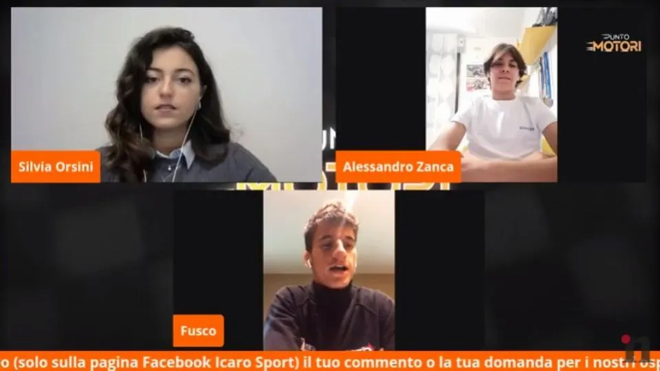Un momento della diretta
