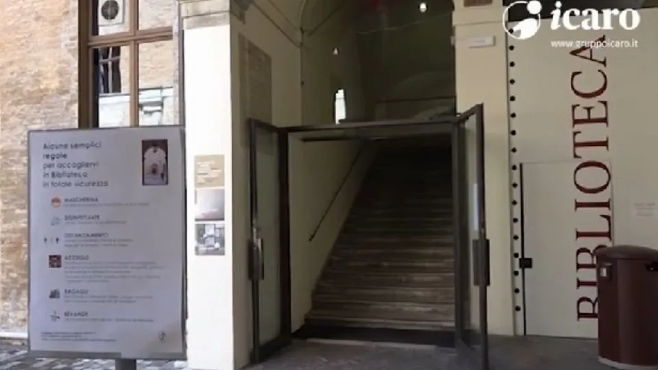 l’ingresso della Gambalunga