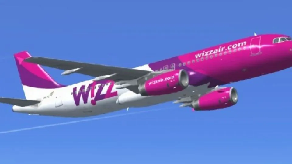 un aereo Wizz
