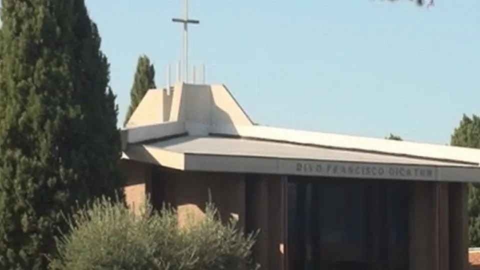 la chiesa del cimitero