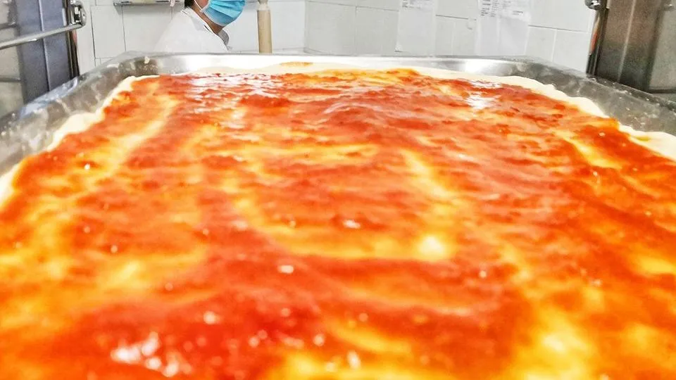 la pizza in Caritas
