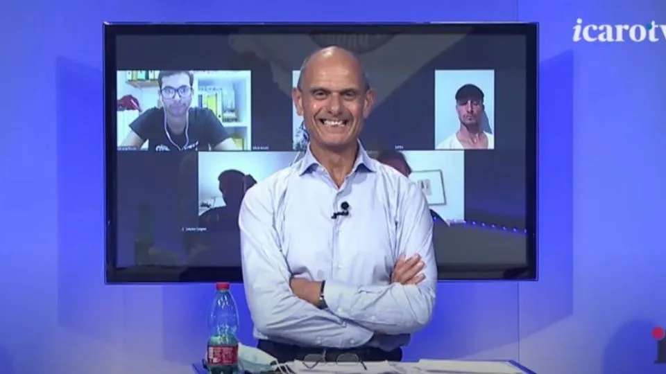 Un momento della diretta