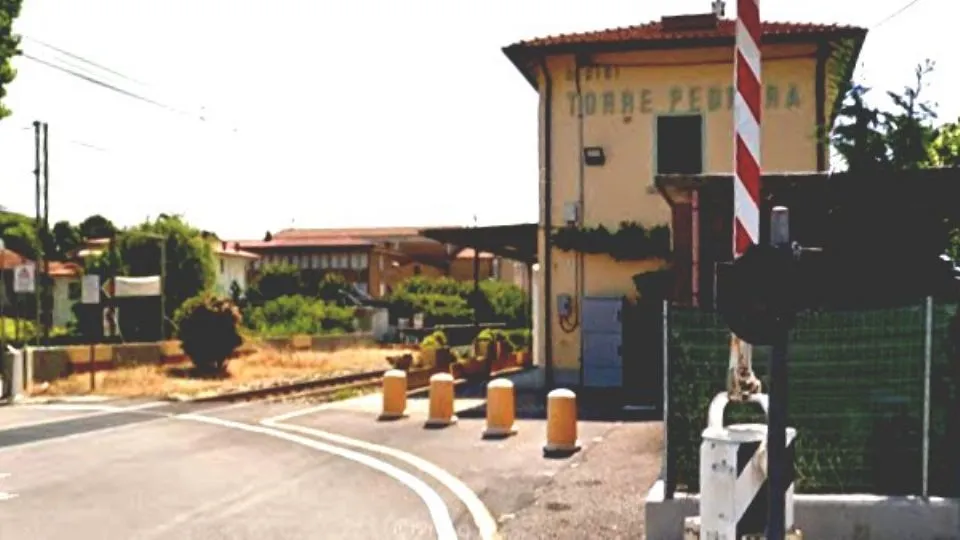 la stazione di Torre Pedrera