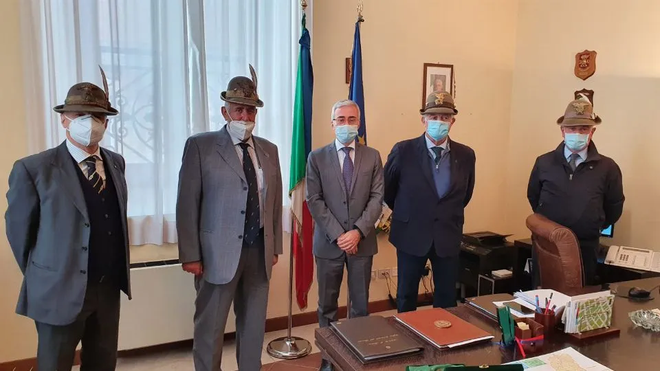 l’incontro di oggi (foto ANA)