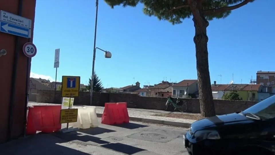 via Bastioni/via Cavalieri (Newsrimini.it)
