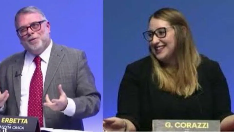 Mario Erbetta e Giulia Corazzi