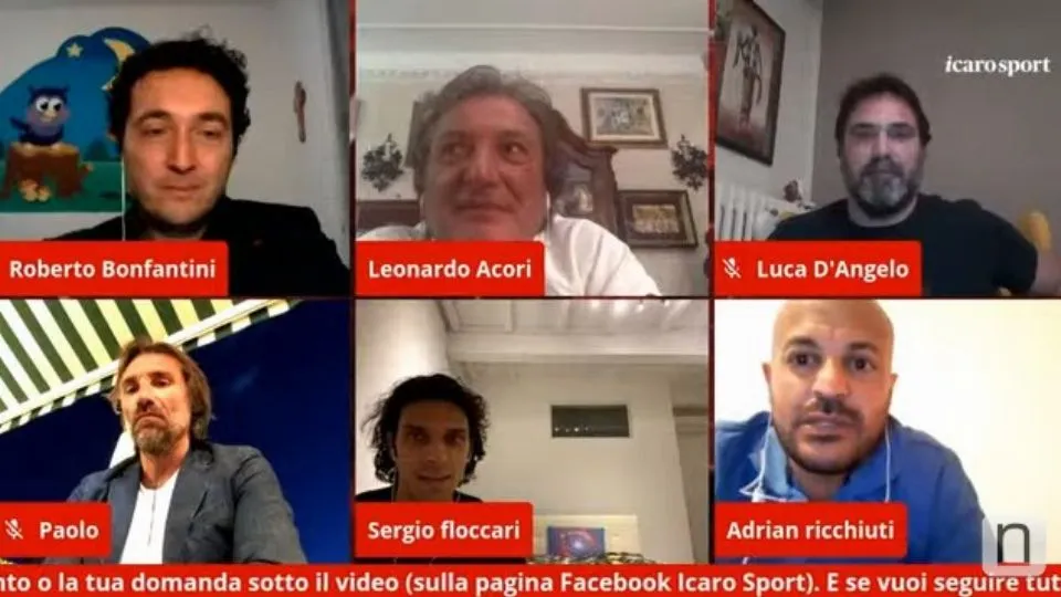 Un momento della diretta
