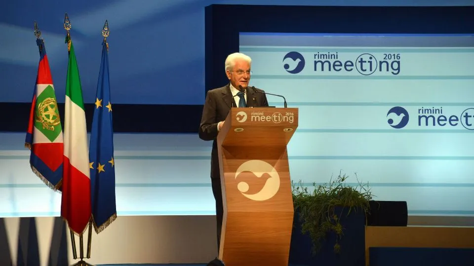 Mattarella al Meeting 2016 (Adriapress). Ci sarà anche quest’anno
