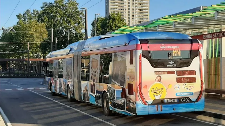 un mezzo del metromare