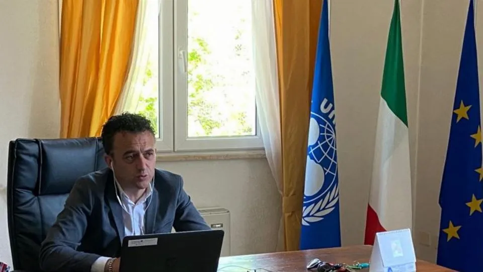 il sindaco di Misano Fabrizio Piccioni