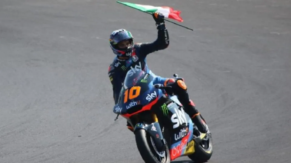 Marini festeggia