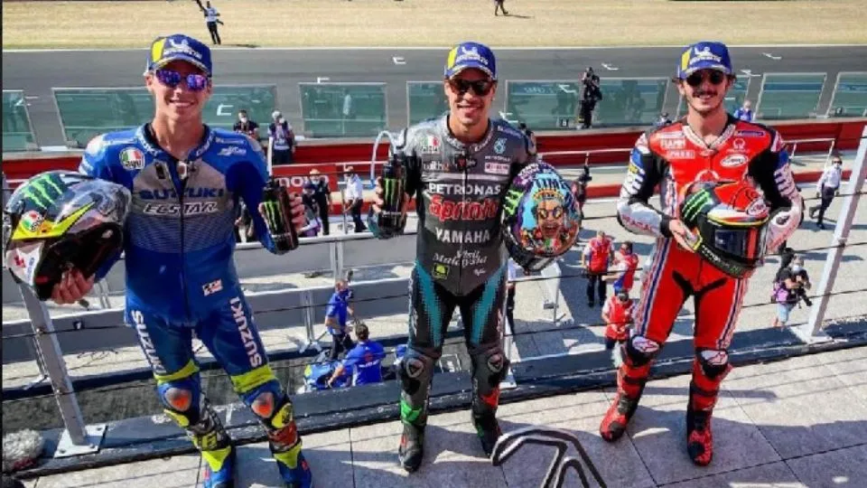 il podio della MotoGp