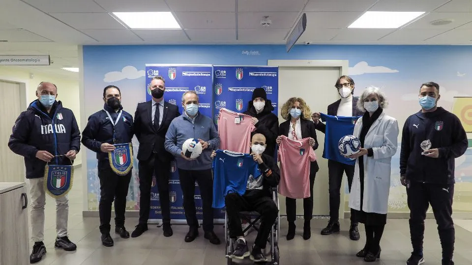 “Natale in pediatria”, foto di gruppo