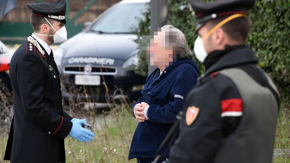 Controlli dei carabinieri durante il lockdown @Adriapress
