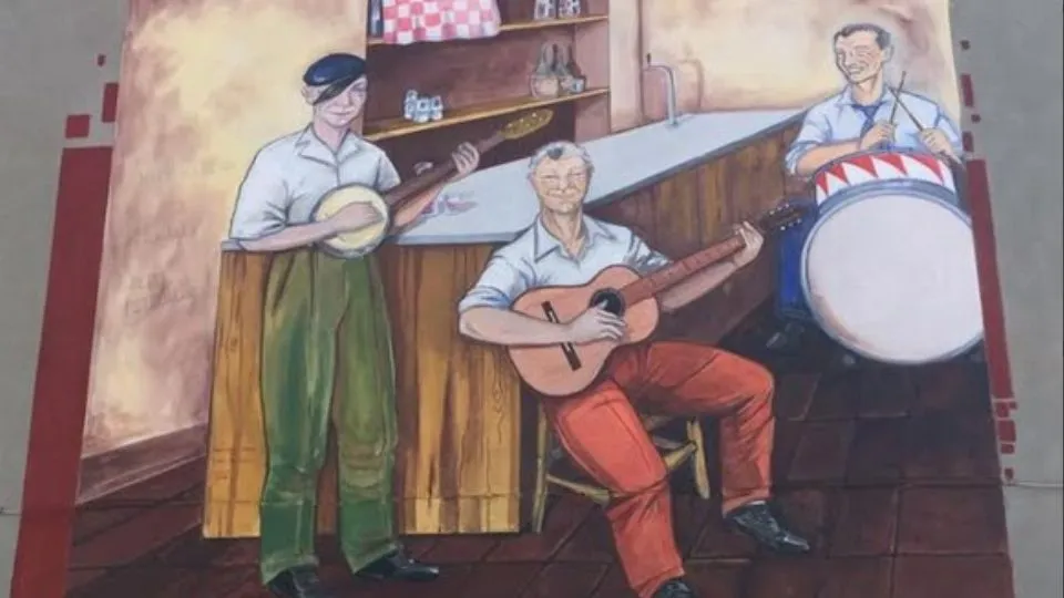 un murale