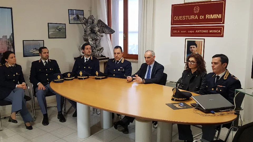 I nuovi dirigenti della Questura
