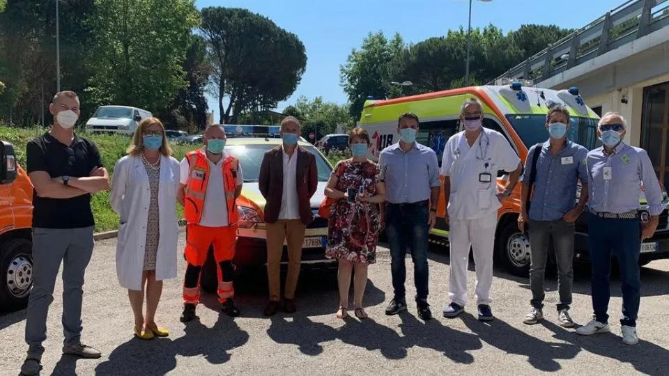 la donazione della Famija Arciunesa
