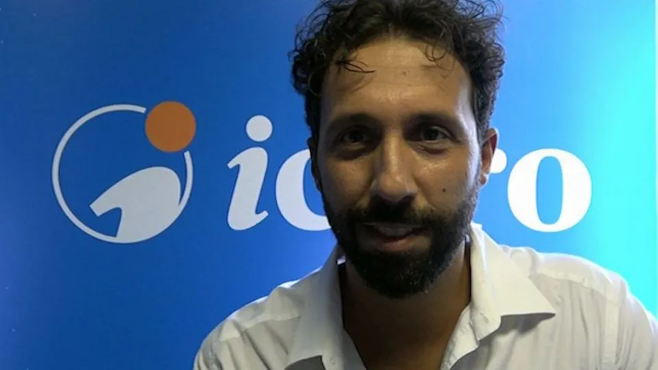 il consigliere Bertozzi negli studi di icaro