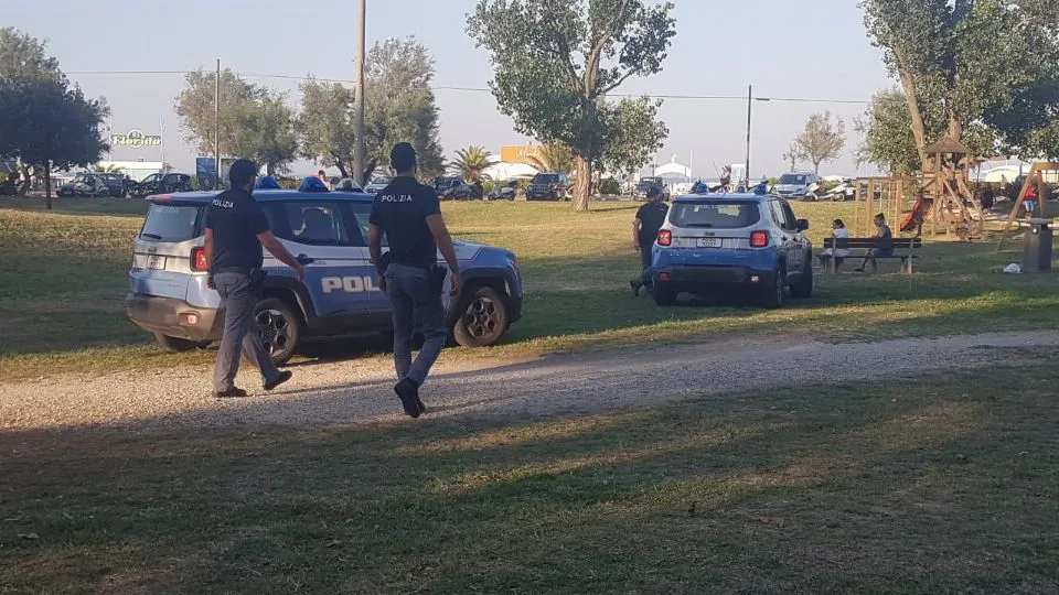alcuni controlli della polizia a Bellariva (repertorio)
