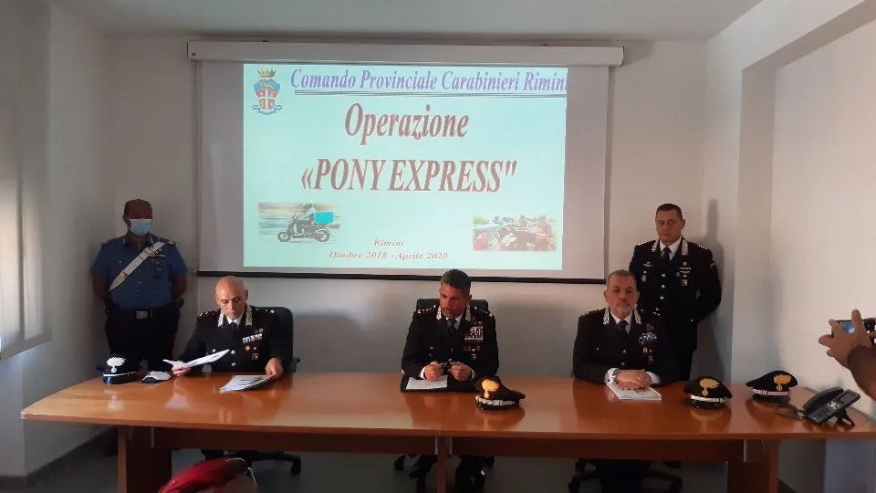 Conferenza operazione Pony Express
