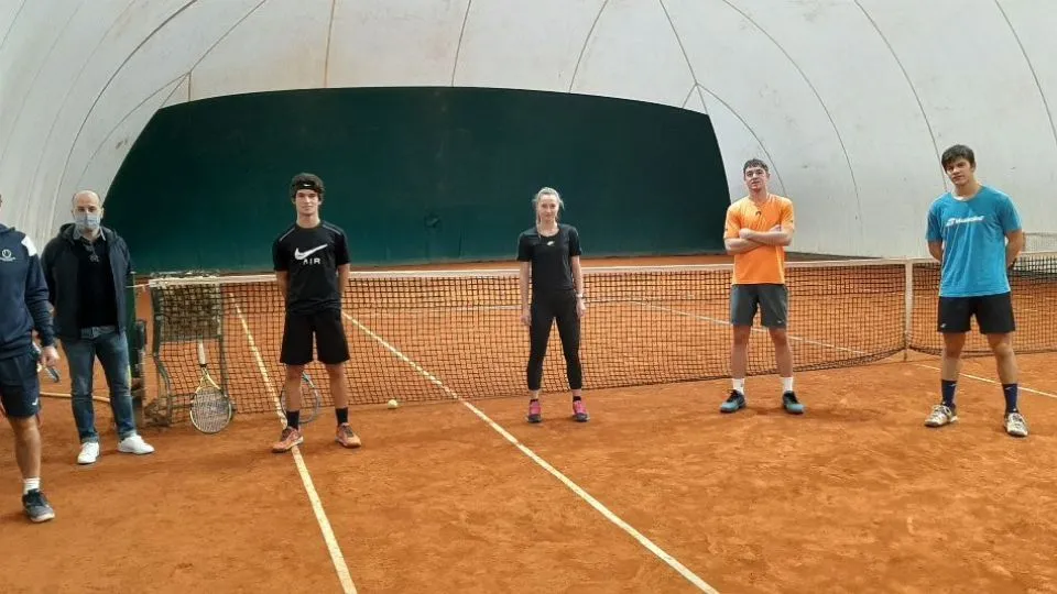 Gli agonisti del Tennis Club Viserba