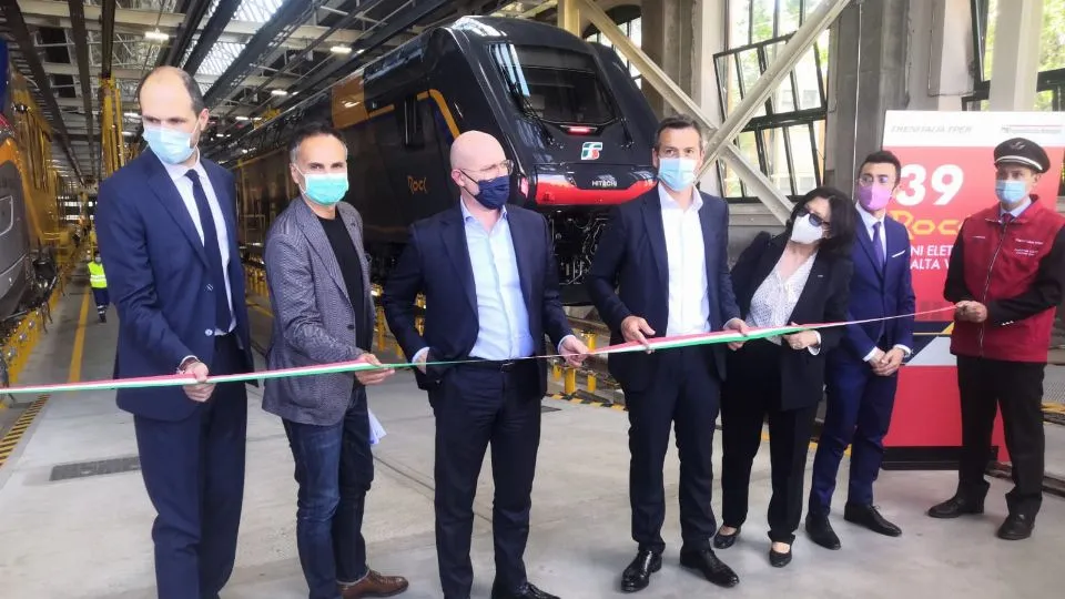 l’inaugurazione del nuovi treni