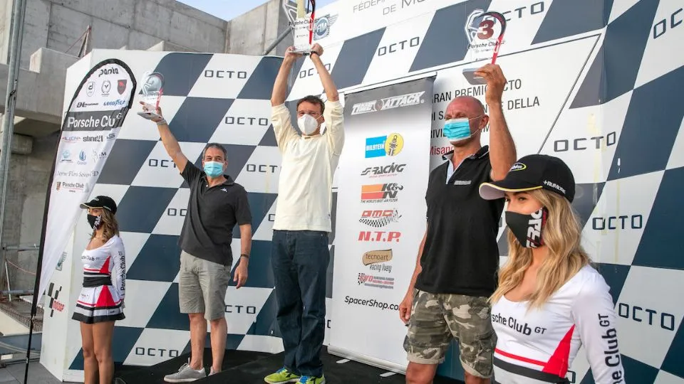 PCGT Podio classe Paddock GT Misano2020