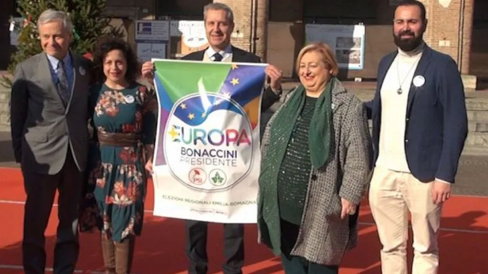 i candidati di Più Europa con Della Vedova