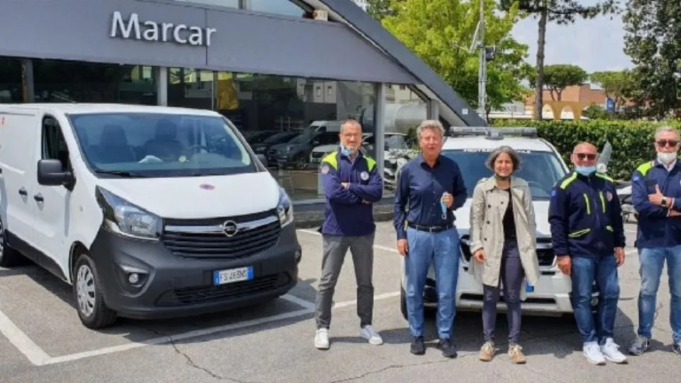 foto di gruppo alla Marcar
