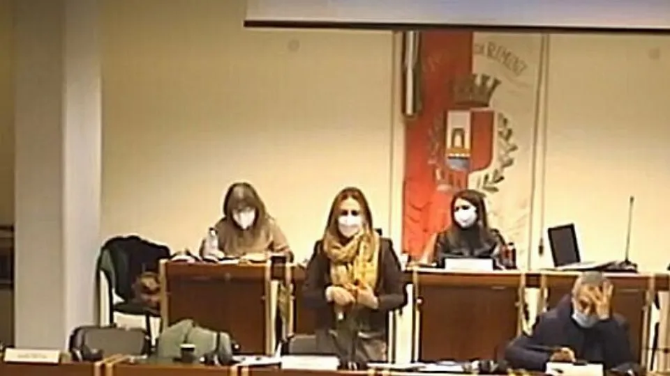 una seduta del Consiglio