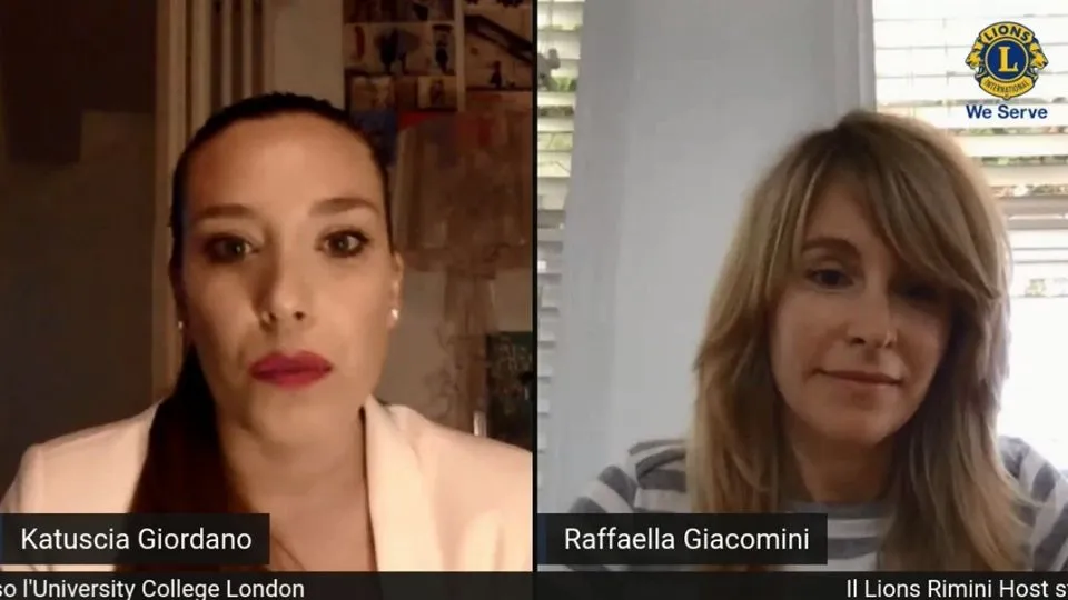Un momento dell’intervista