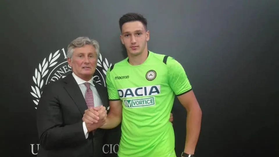 Il portiere Giannis Sourdis, proveniente dall’Udinese