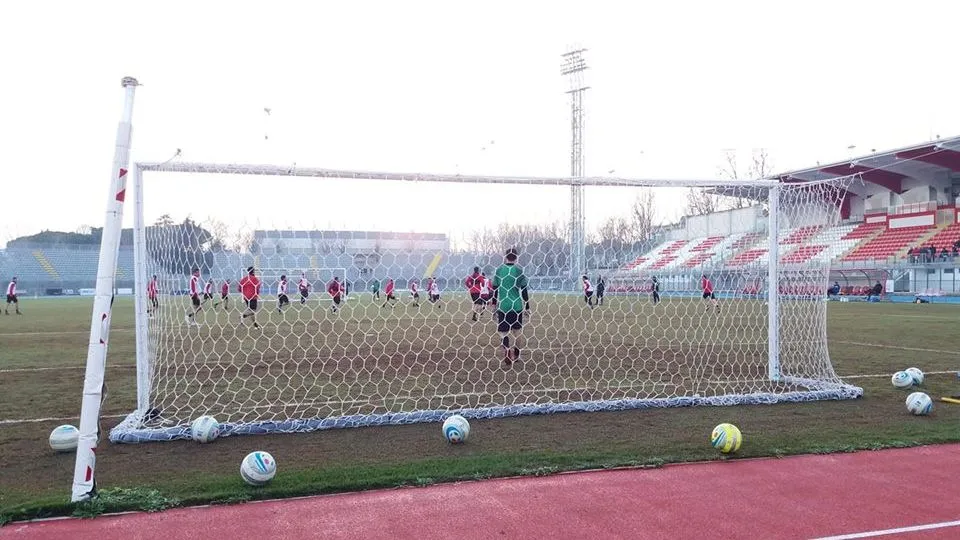 L’allenamento al “Romeo Neri”

