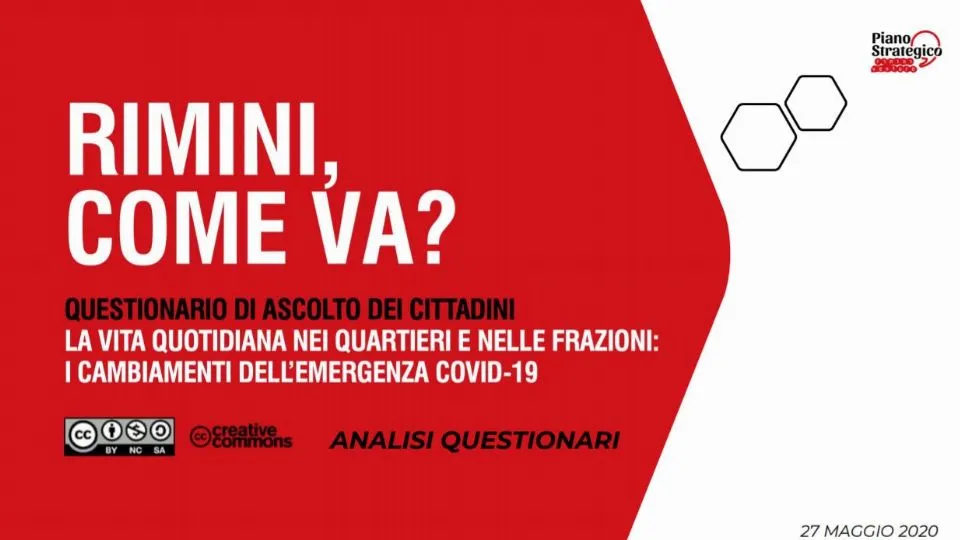 il questionario sottoposto ai riminesi