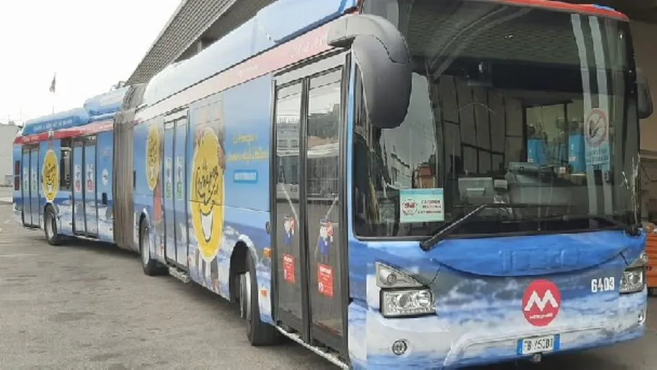un mezzo del Metromare