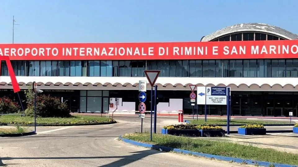 l’aeroporto di Rimini