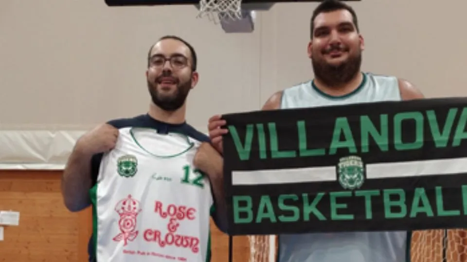 Coach Rustignoli e Thomas Calegari
