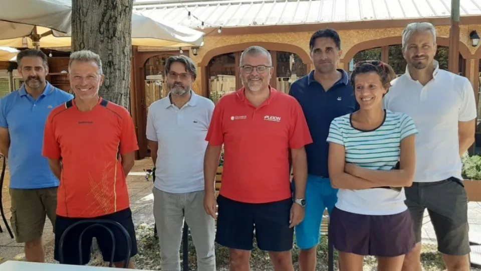 Lo staff tecnico e dirigenziale del CT Cicconetti
