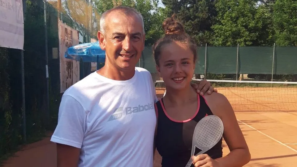 Gaia Totorizzo con il maestro Gaia Totorizzo