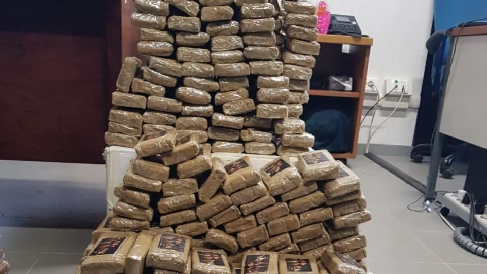 Il maxi carico di droga