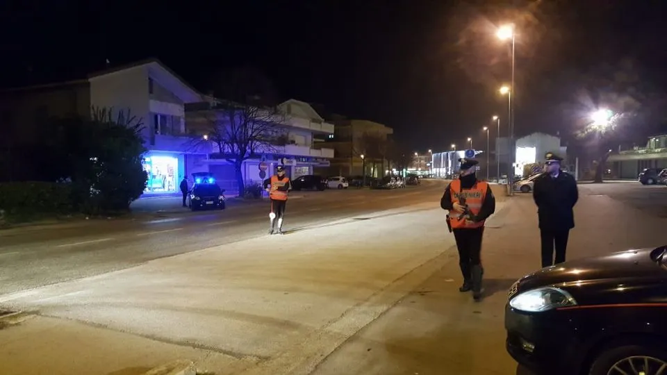 I controlli stradali dei carabinieri
