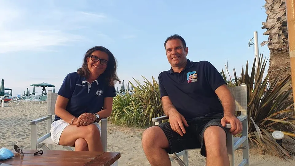 Cristina Bini e Andrea Bollini