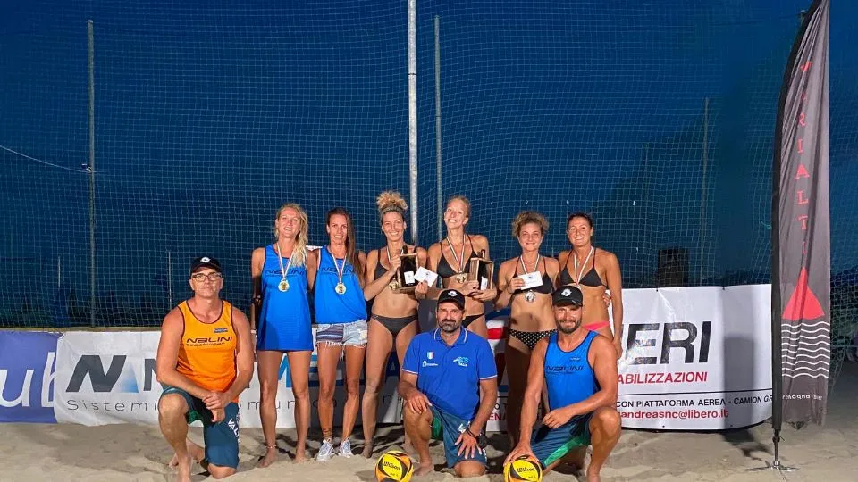 Il podio gold femminile
