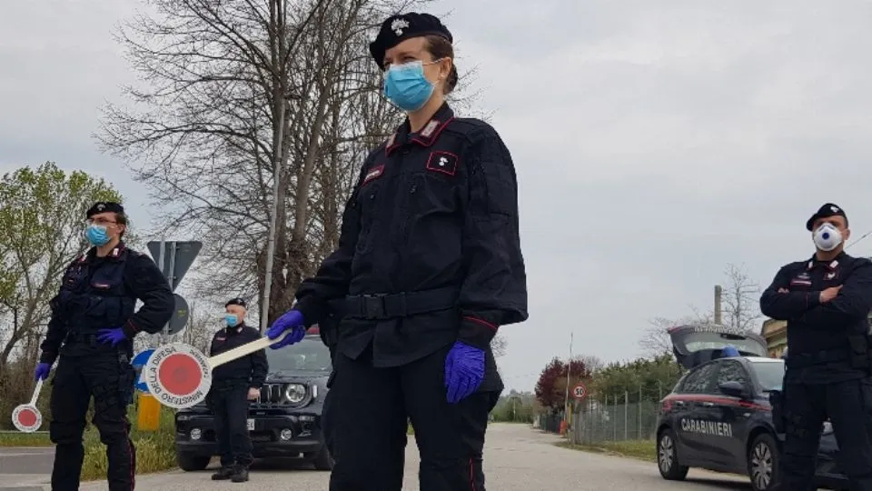 I controlli dei carabinieri di Novafeltria