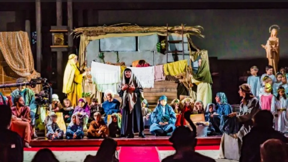 il presepe di Miramare