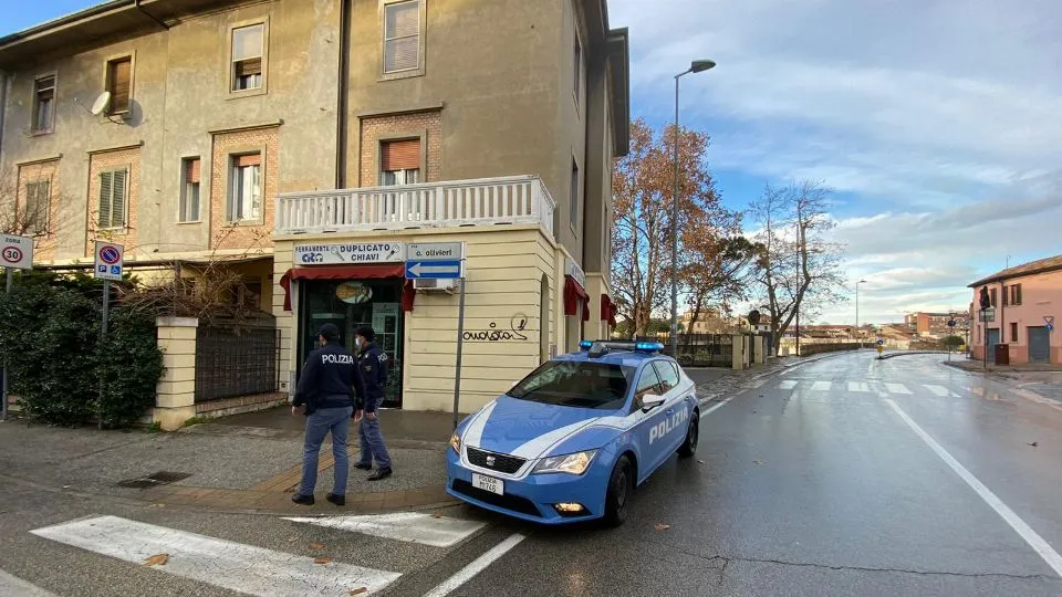 la zona del tentato furto
